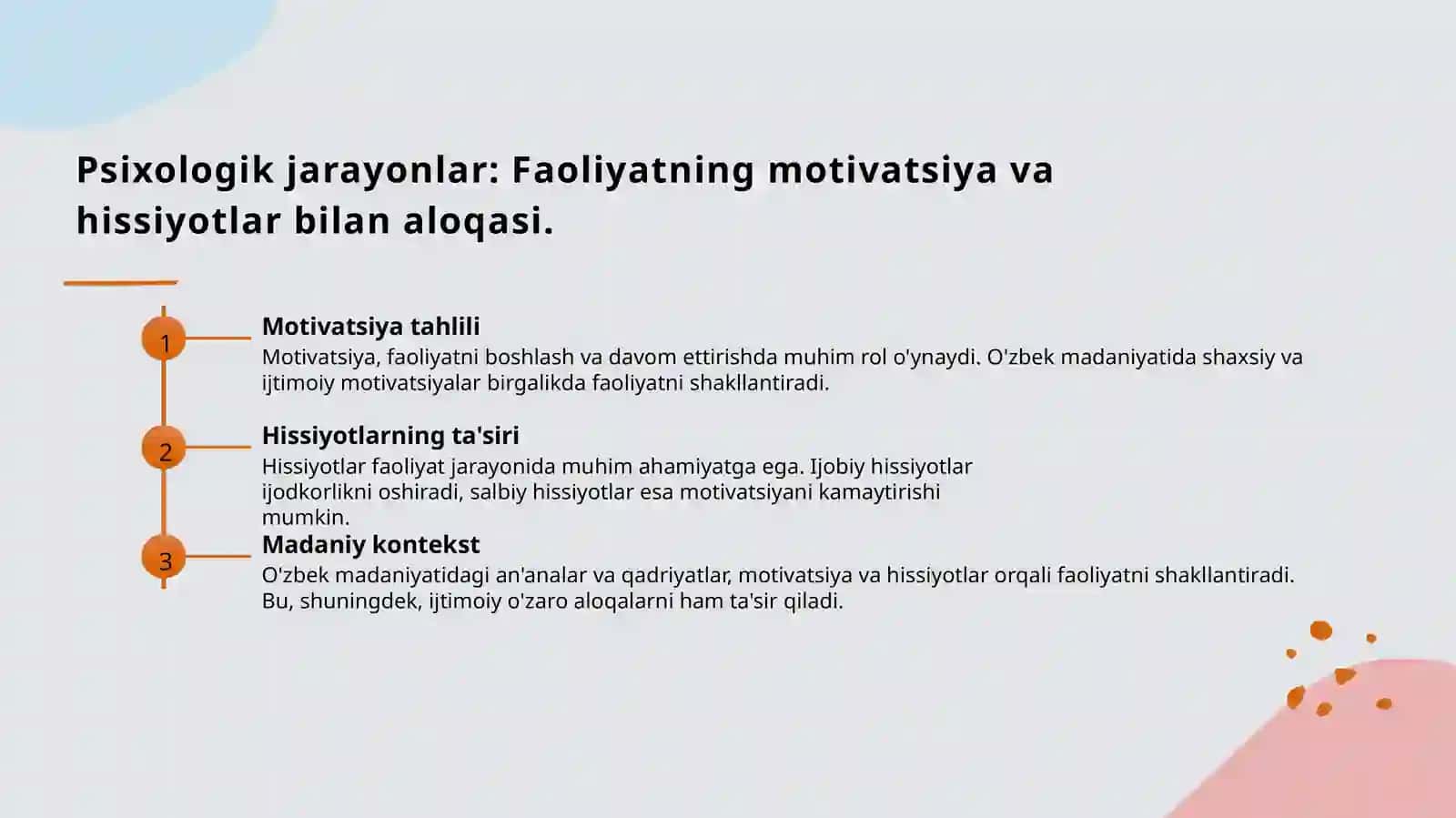 Faoliyatning psixologik tahlili 4