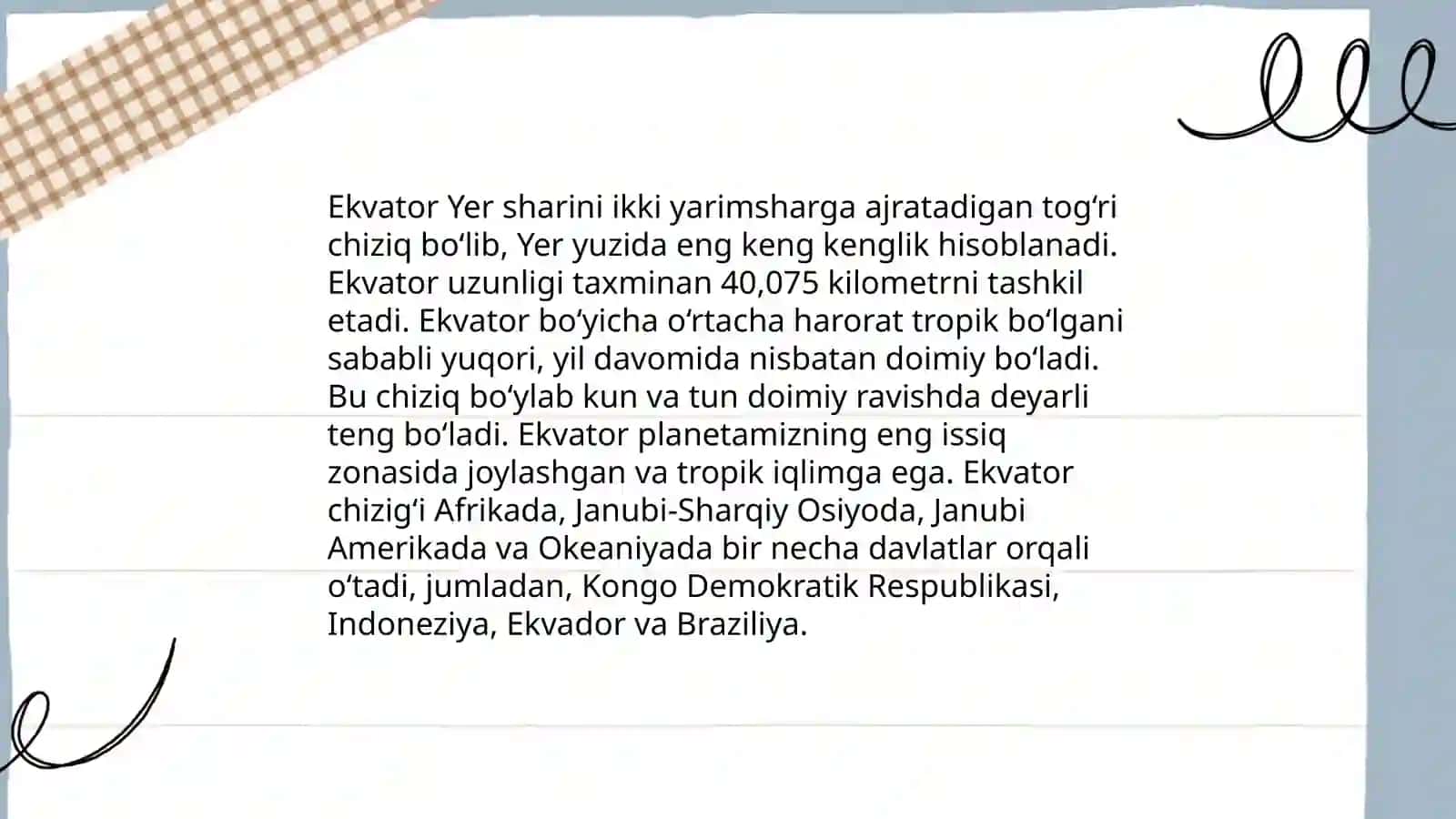Plan va xarita bilan ishlash globus 4