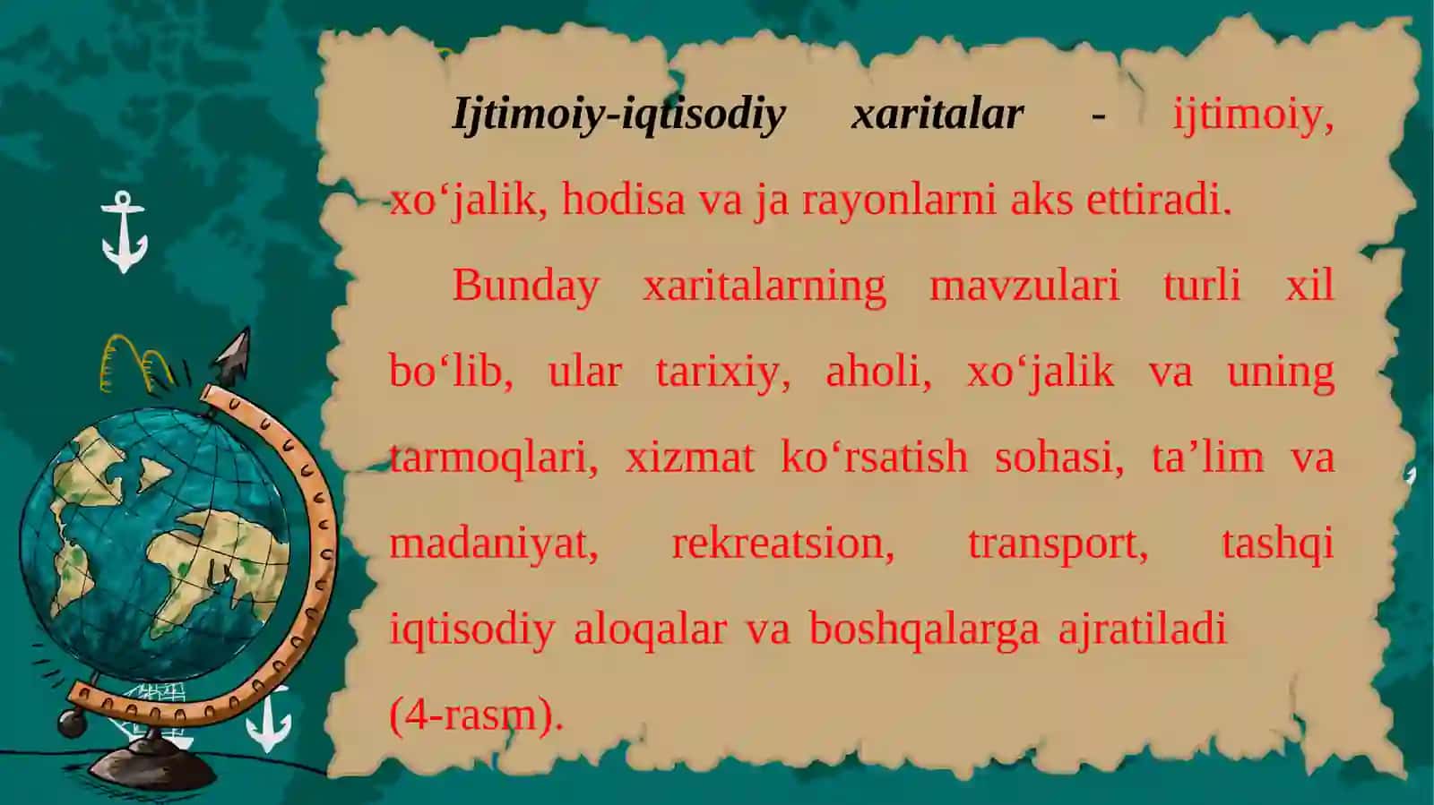 Ijtimoiy-iqtisodiy xaritalar 4