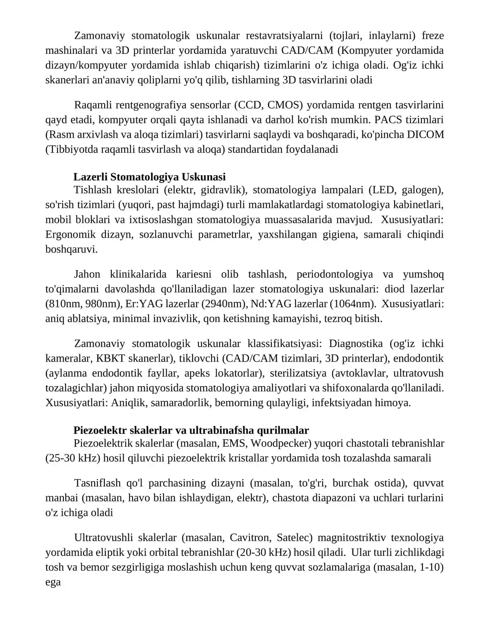 Zamonaviy stomatologik qurulmalar 4