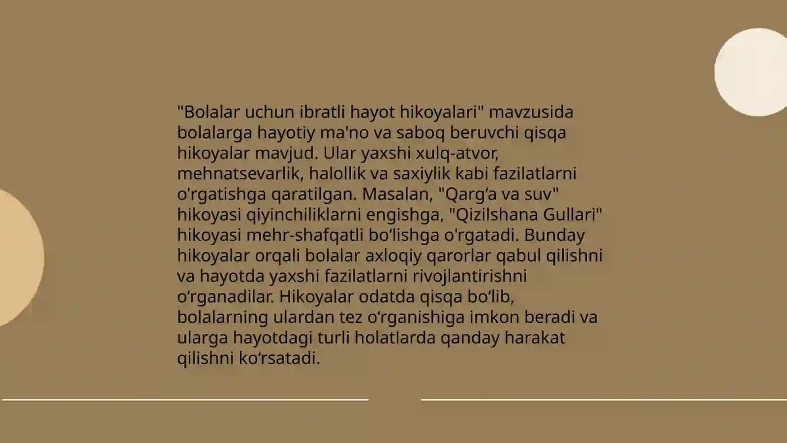 Kaykovusning "Qobusnoma" asarida bola tarbiyasi 4