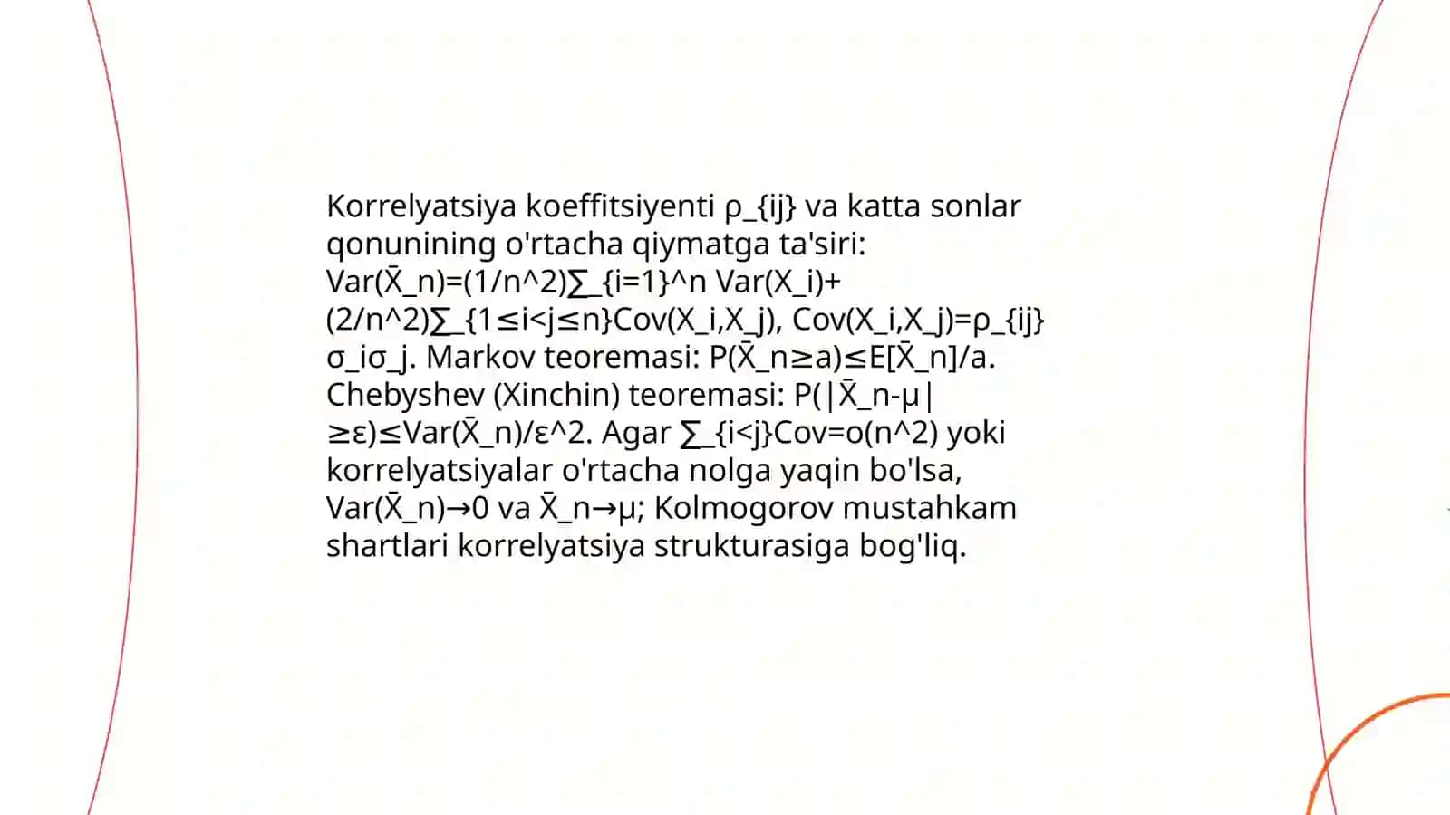 Korelyatsiya koeffitsiyentini amalda qo'llanishi 4
