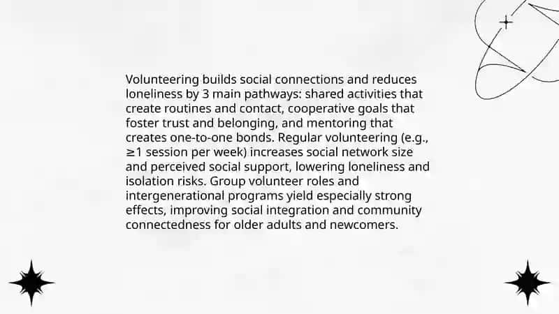 Volunteering the personal and social benefits 4