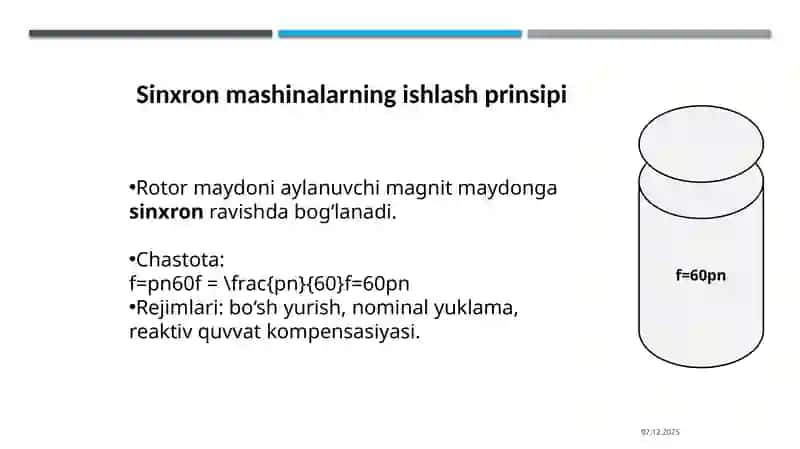 SINXRON ELEKTR MASHINALARIDA TASODIFIY QISQA TUTASHUV 4