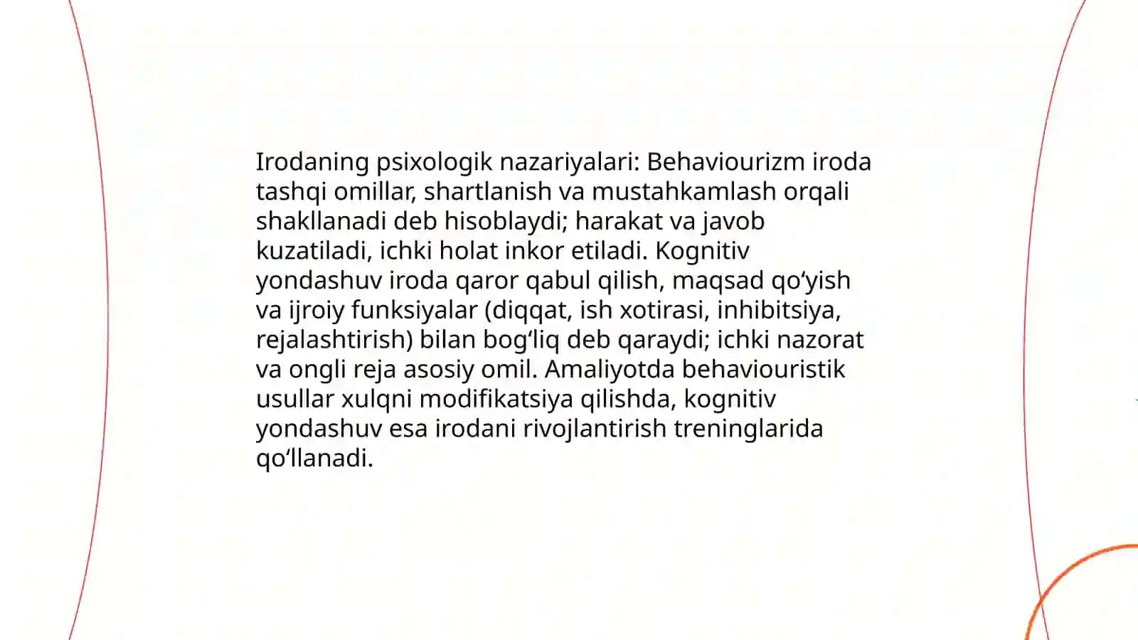Iroda nazariyalari 4