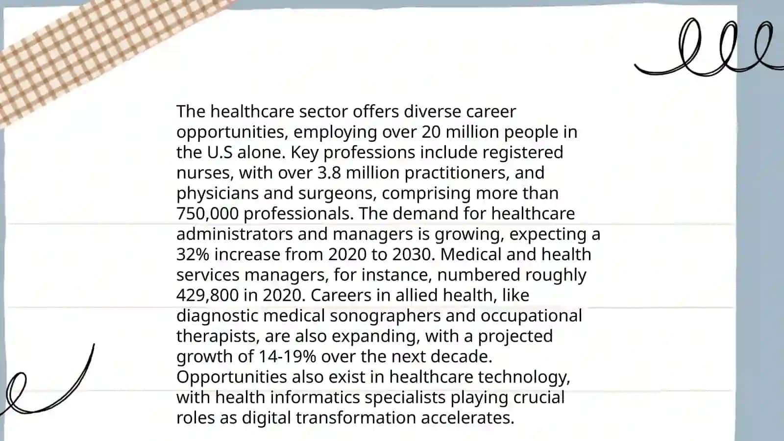 Real Work Advertisement in a Hospital 4