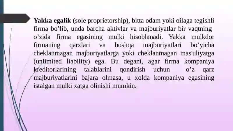 ZAMONAVIY (AMALIY) MOLIYANING 4