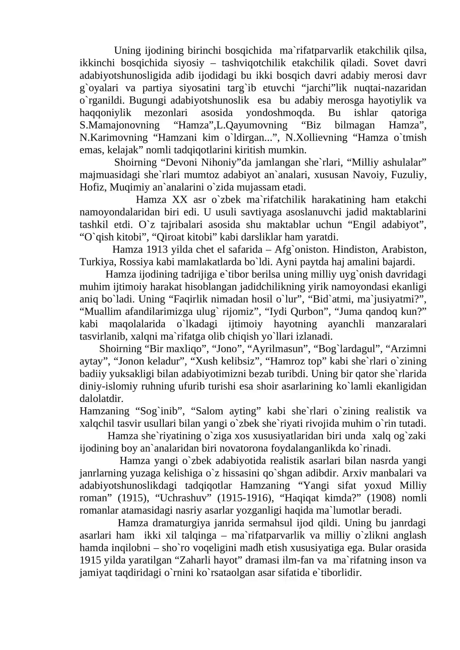 BЕHBUDIY, A.AVLОNIY, H.H.NIYOZIY IJОDI 4