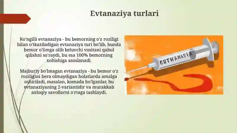 Evtanaziya muammolari 4