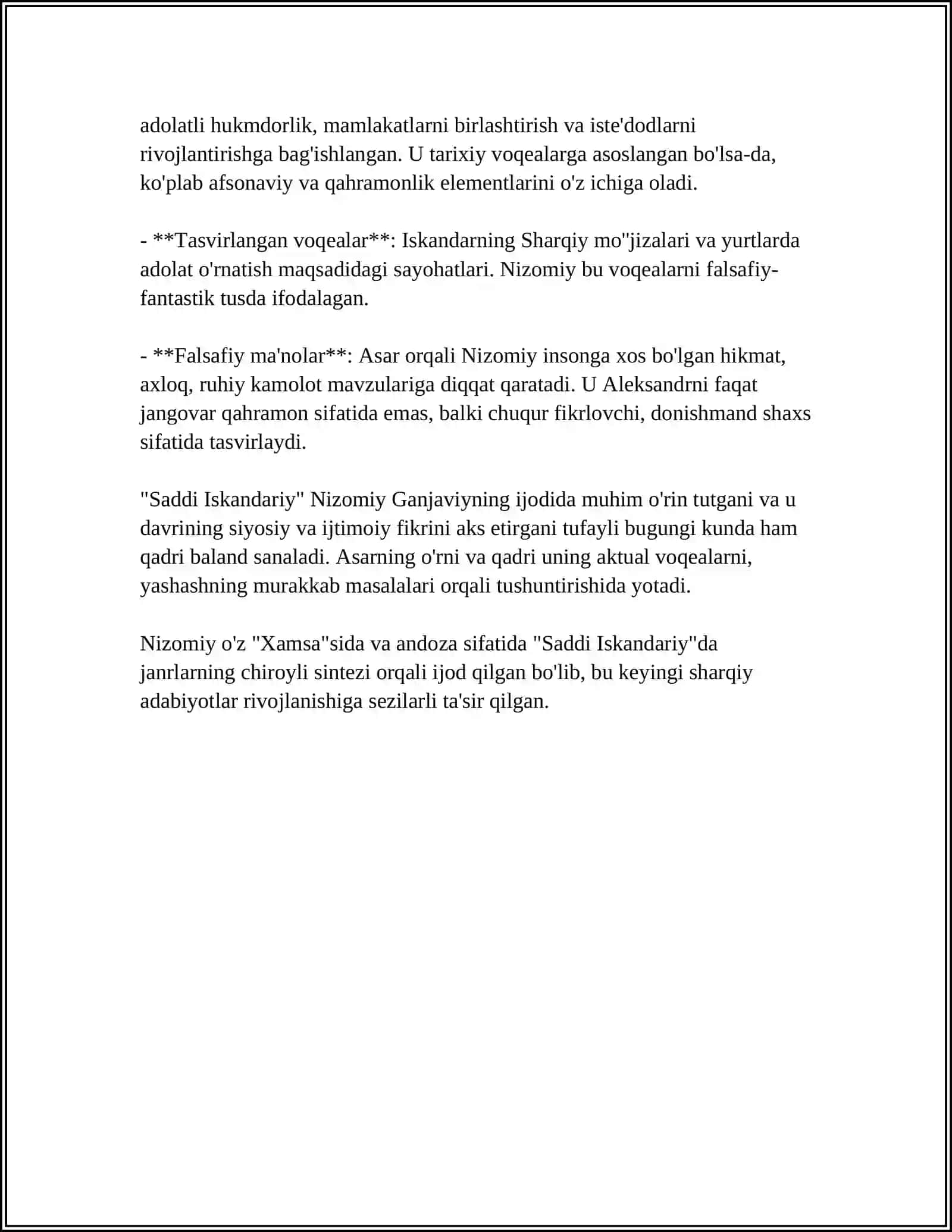 SADDI ISKANDARIY DOSTONI KOMPOZITSIYASI 4