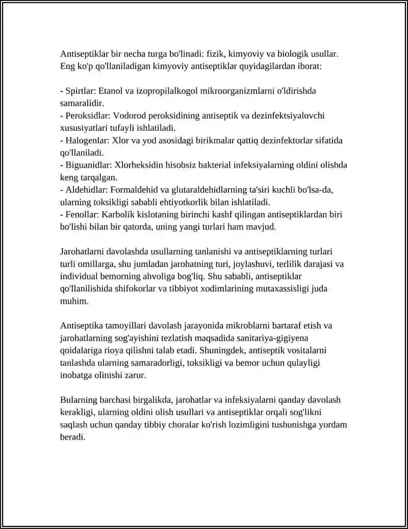 KIMYOVIY BIOLOGIK VA ARALASH ANTISEPTIKA USULLARI 4