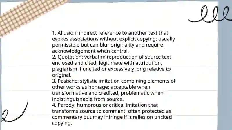 Intertextuality and Plagiarism 4