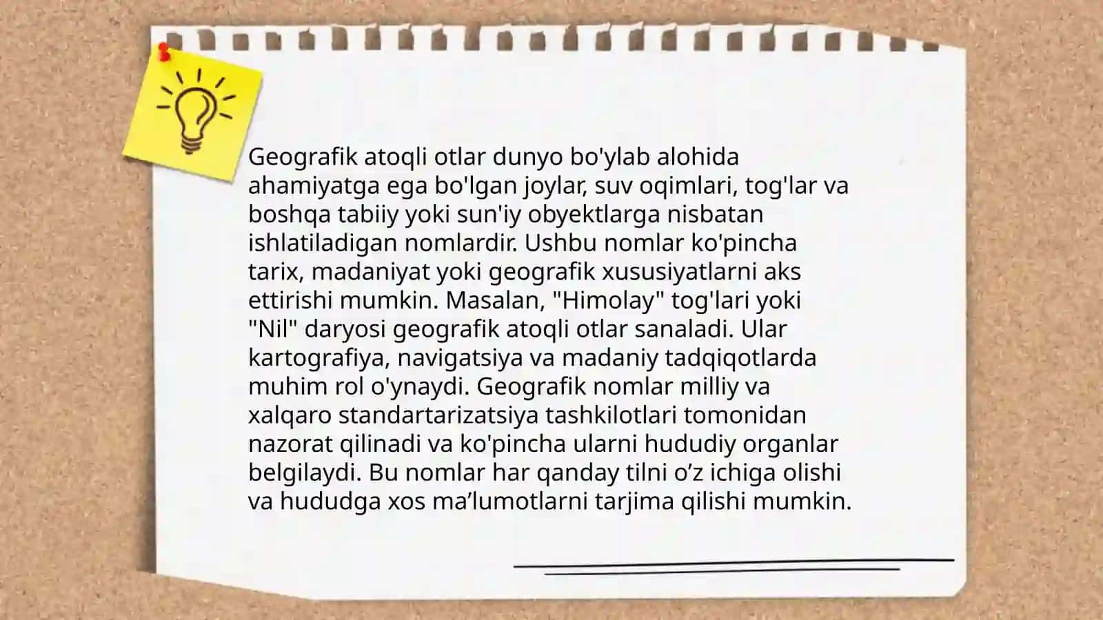 Atoqli va turdosh otlar 4