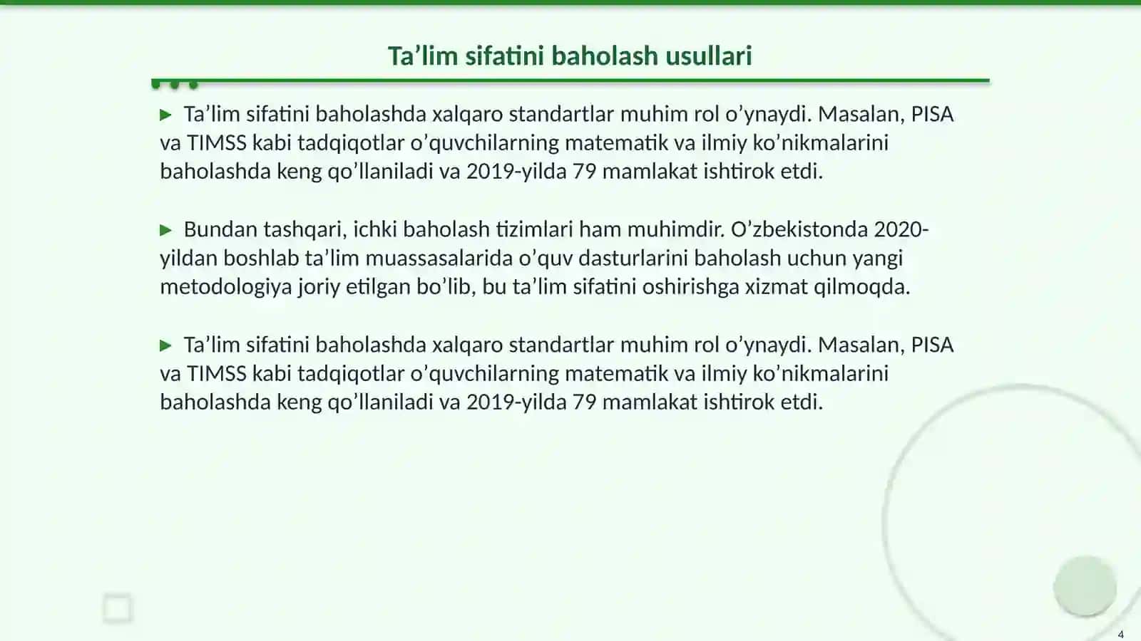 Xorijiy davlatlarda taʼlim sifatini oshirish yoʻllari 4