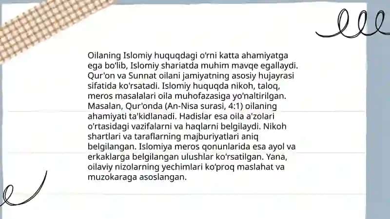 Nikohning shariy ta’rifi 4