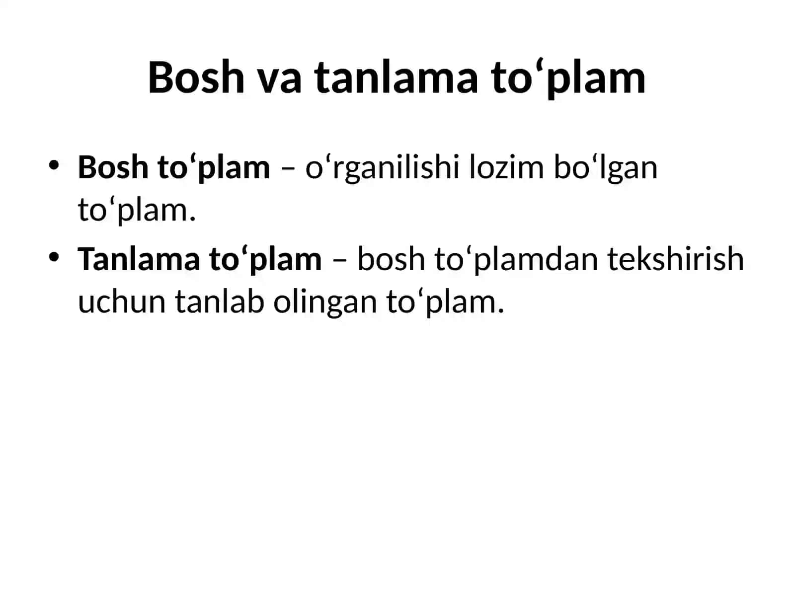 TANLAMA KUZATISH 4