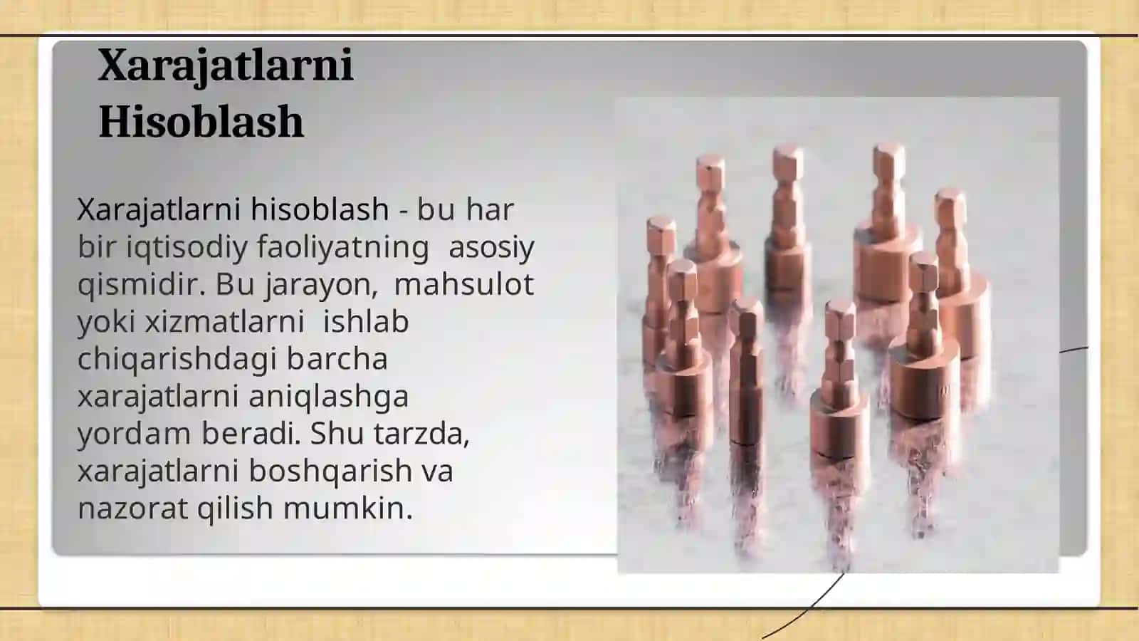 Tannarx Kalkulyatsiyasi 4