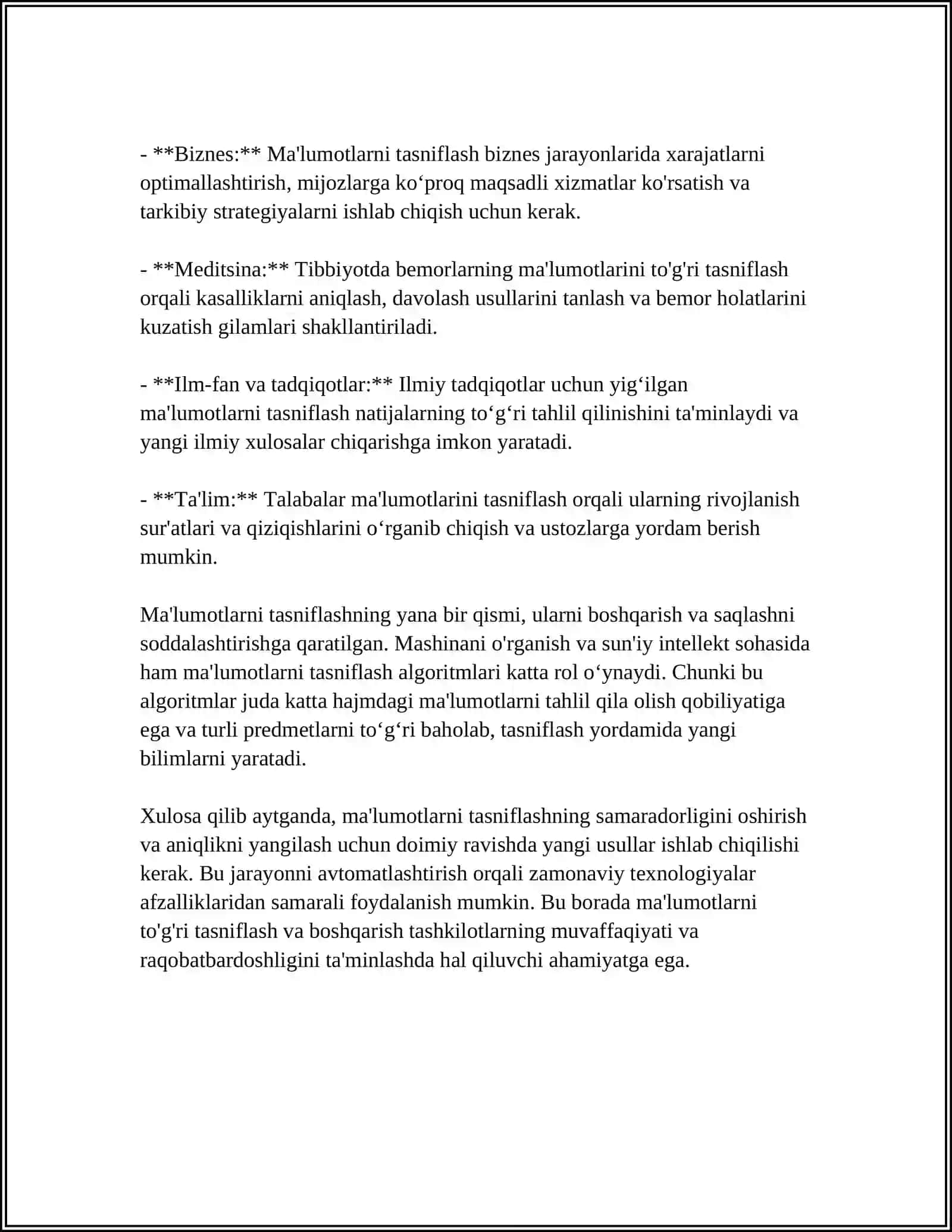 STATISTIK GURUHLASH 4