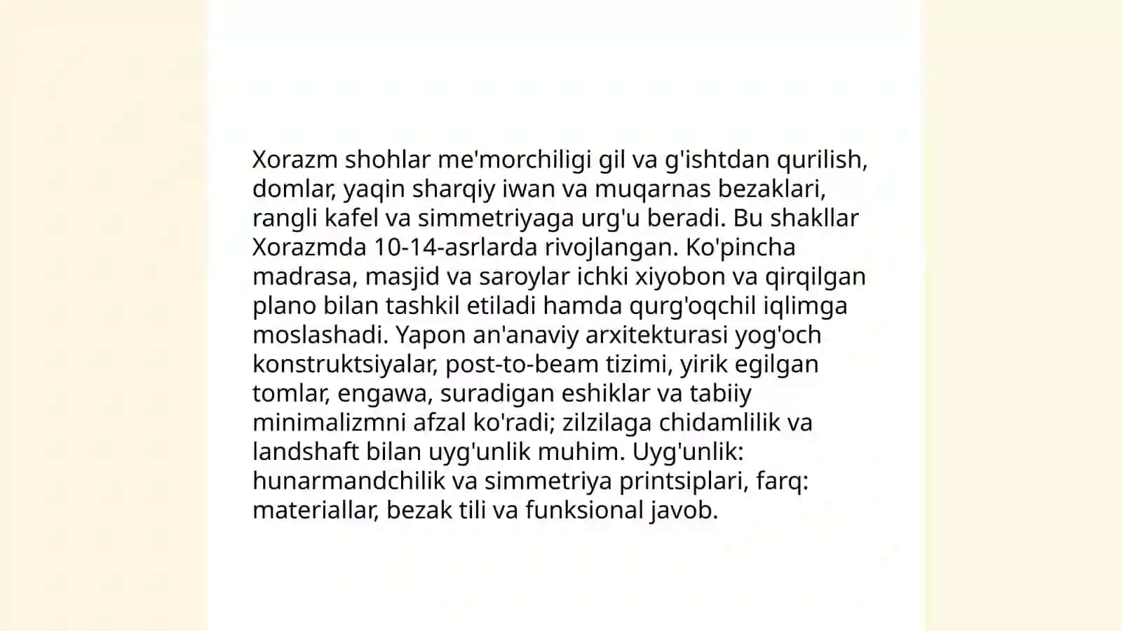 Xorazm shohlar va yaponiya 4