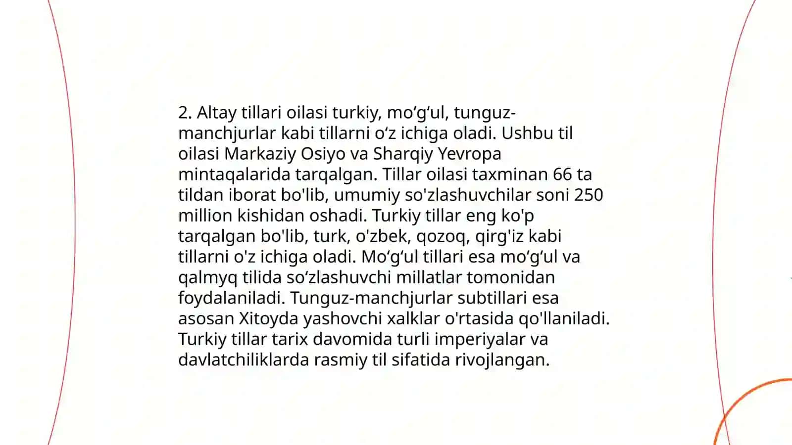 Jahon tillarining geneologik va tipologik tasnifi 4