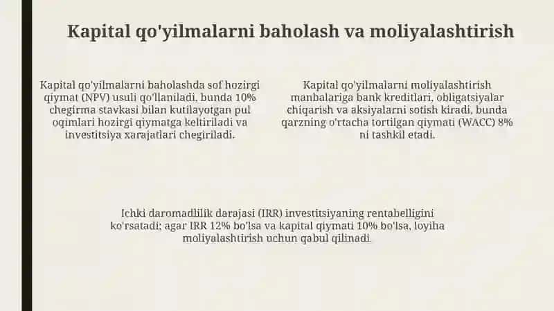 Kapital qoʻyilmalarini hisobga olish 4