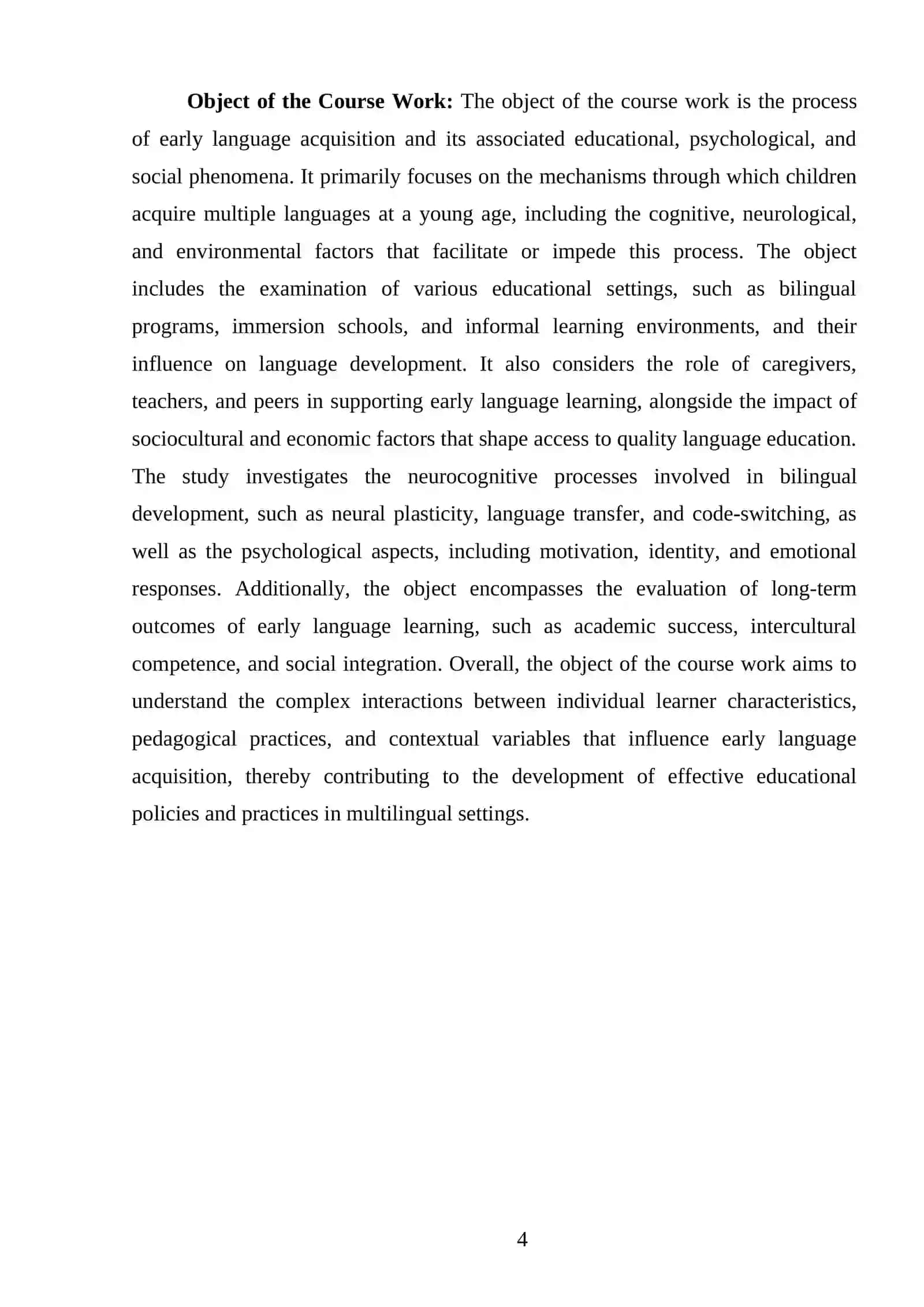 ADVANTAGES AND DISADVANTAGES OF EARLY LANGUAGE LEARNING 4