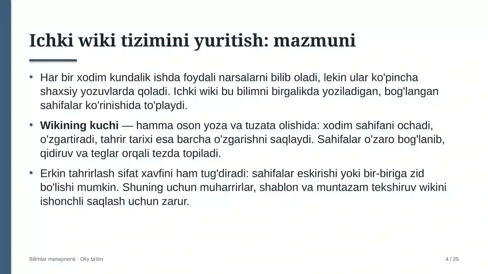 sanatoriy kurort muassasalarida ichki wiki tizimini yuritish 7077 4