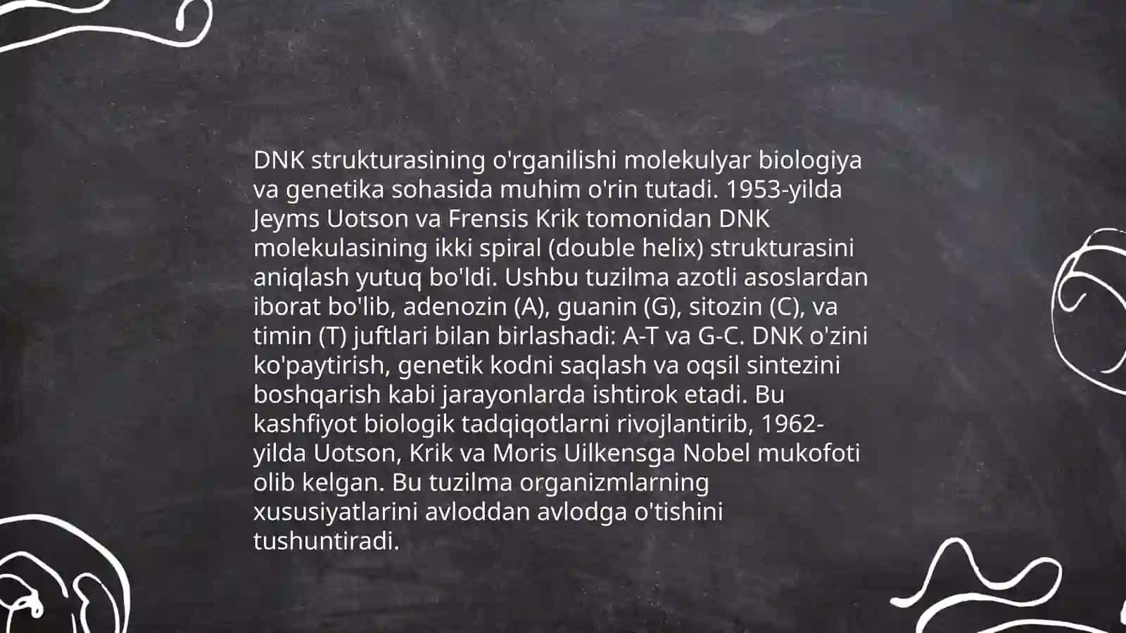 Belgilarning birikan holda irsiylanishi 4
