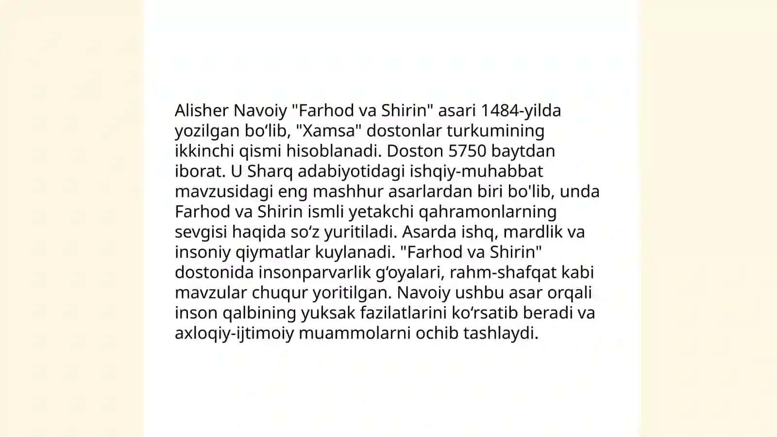 Farhod va Shirin dostoni badiiyati 4