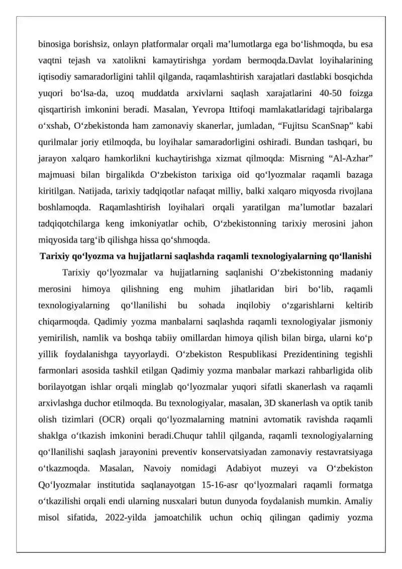 O‘zbekistonda Amalga Oshirilayotgan Tarixiy Tadqiqotlar 4