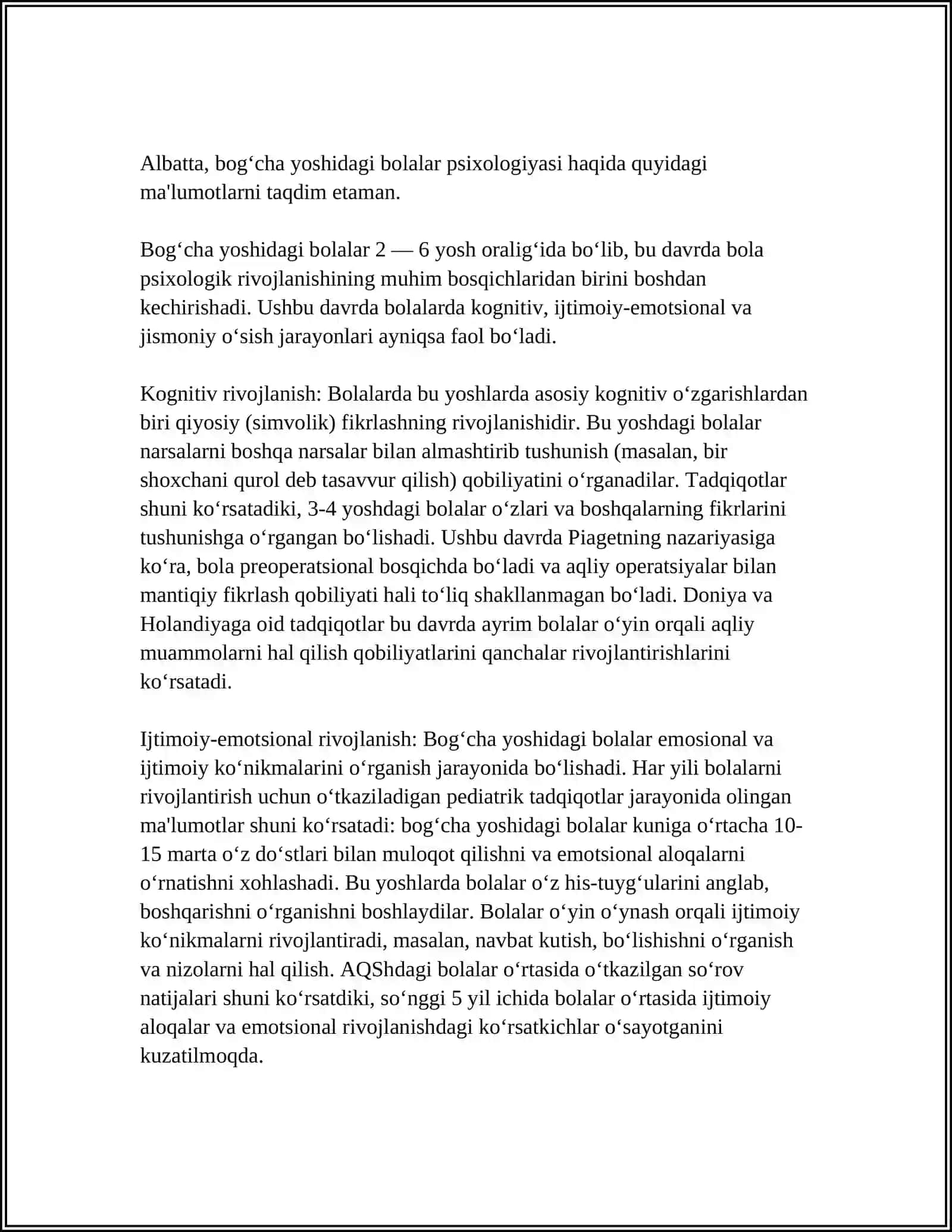 BOLALAR PSIXOLOGIYASI 4