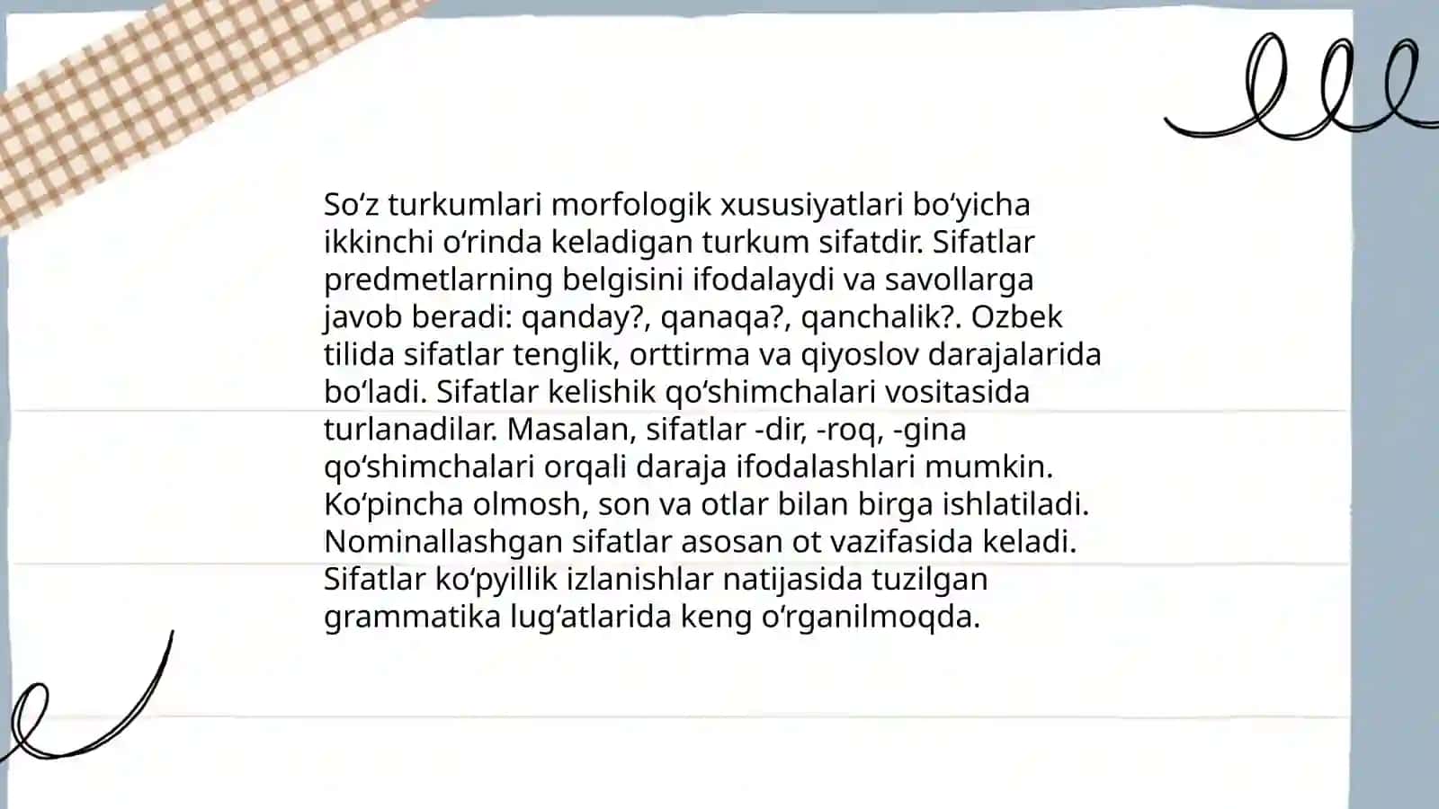 Son so‘z turkumi va uning maʼnosi 4