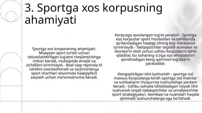 Korpusga Asoslangan LugʻAt Yaratish (Sport Sohasida) 4