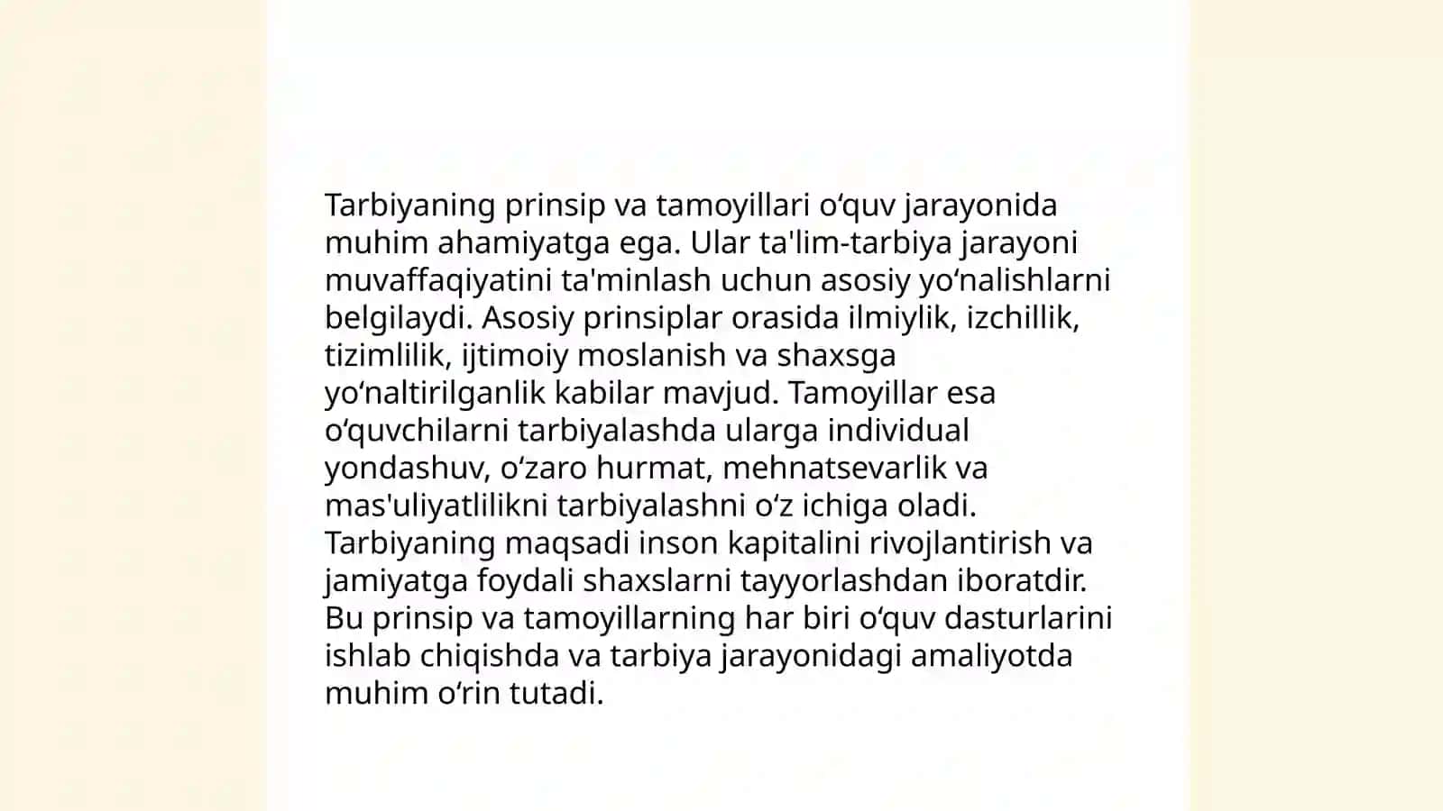 Tarbiyaning umumiy metodlari 4
