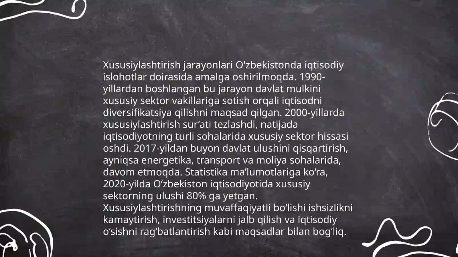 Erkin bozor institutlarini rivojlantirish 4