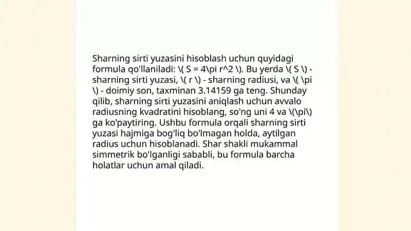 SFERA SIRTINING YUZI 4