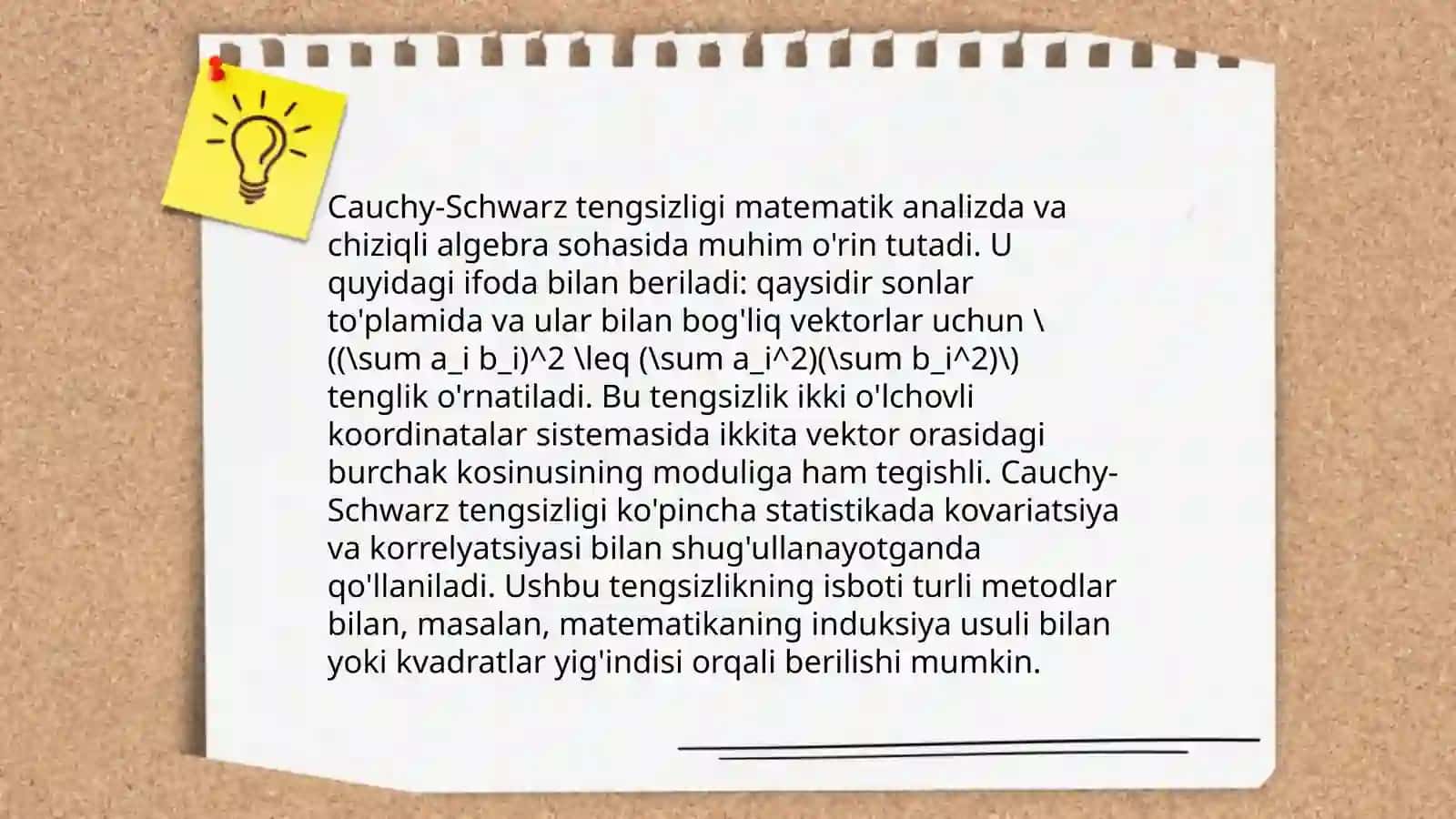 Geometrik tengsizliklar 4