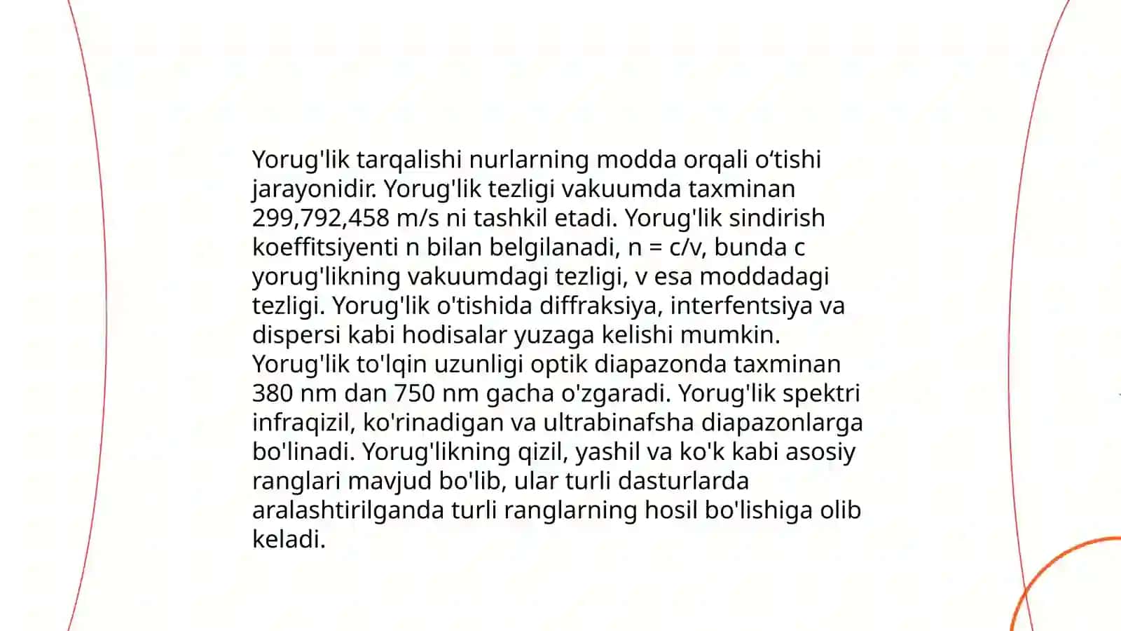 Yoruğlik nurlari haqida 4