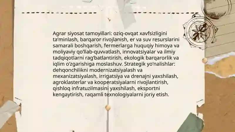 Davlatning agrar siyosati 4