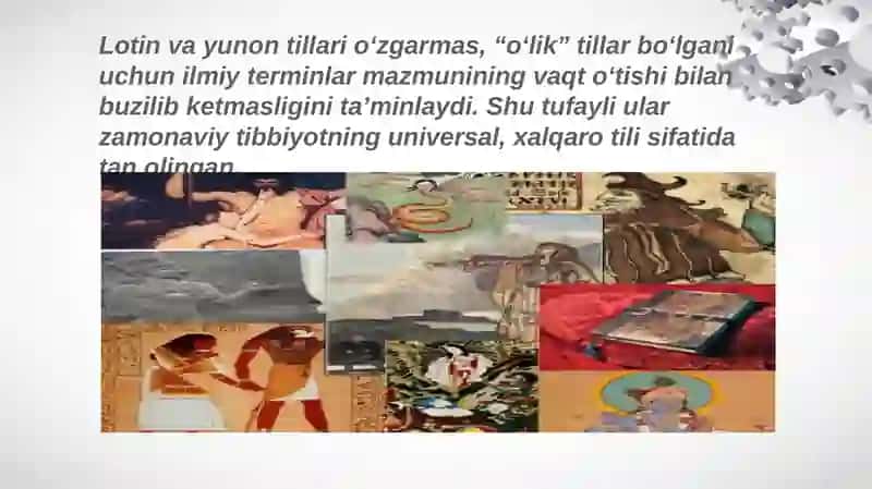 Tibbiyotda lotin-yunon miofologiyalari 4