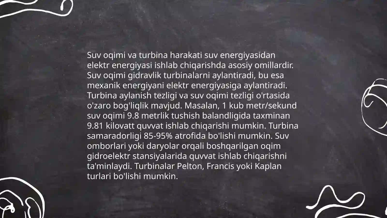 Gidro elektr stansiyasining ishlash prinsipi 4