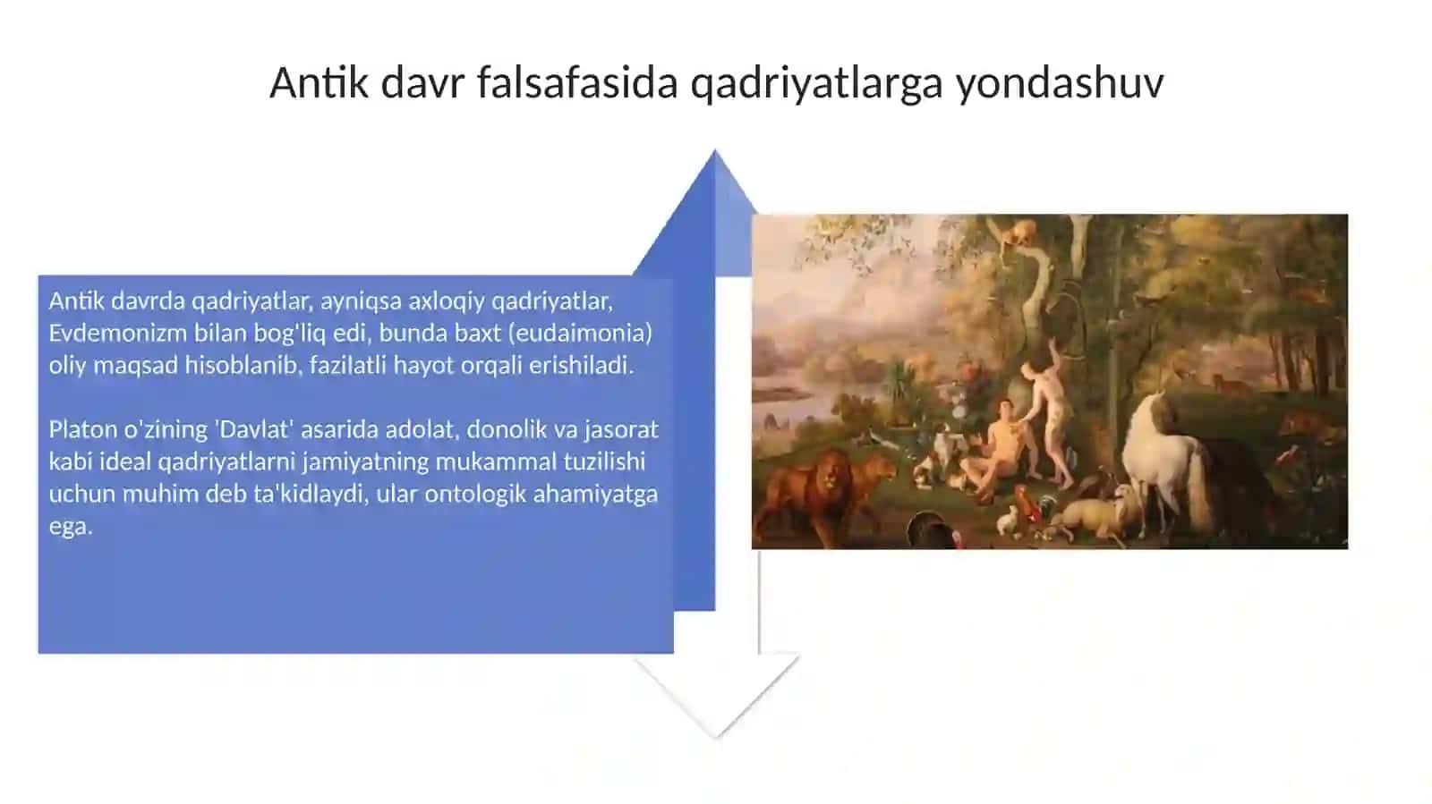 Qadriyat falsafasining shakllanishi tarixi 4