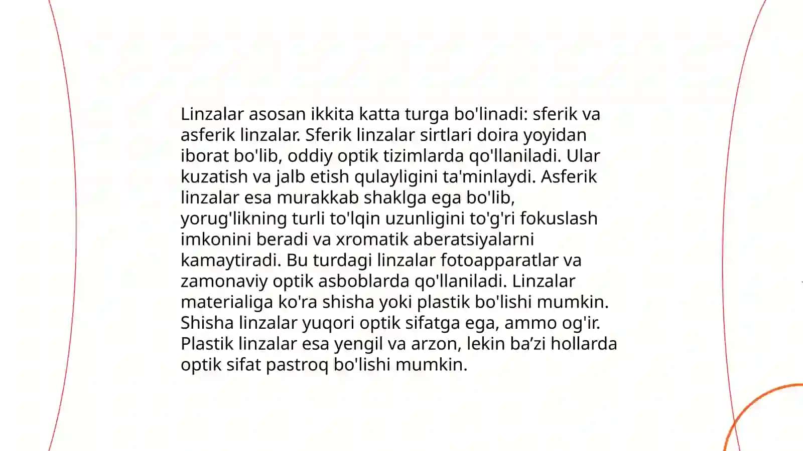 Optik sistemalarni tuzulishi 4