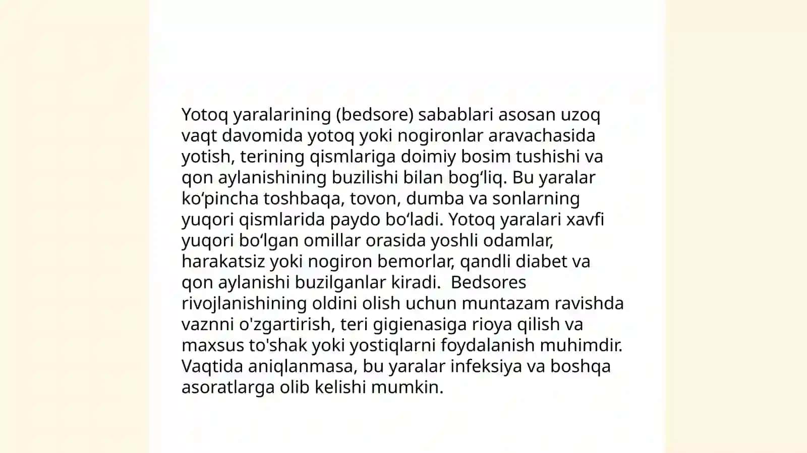 Yotoq yaralari profilaktikasi 4