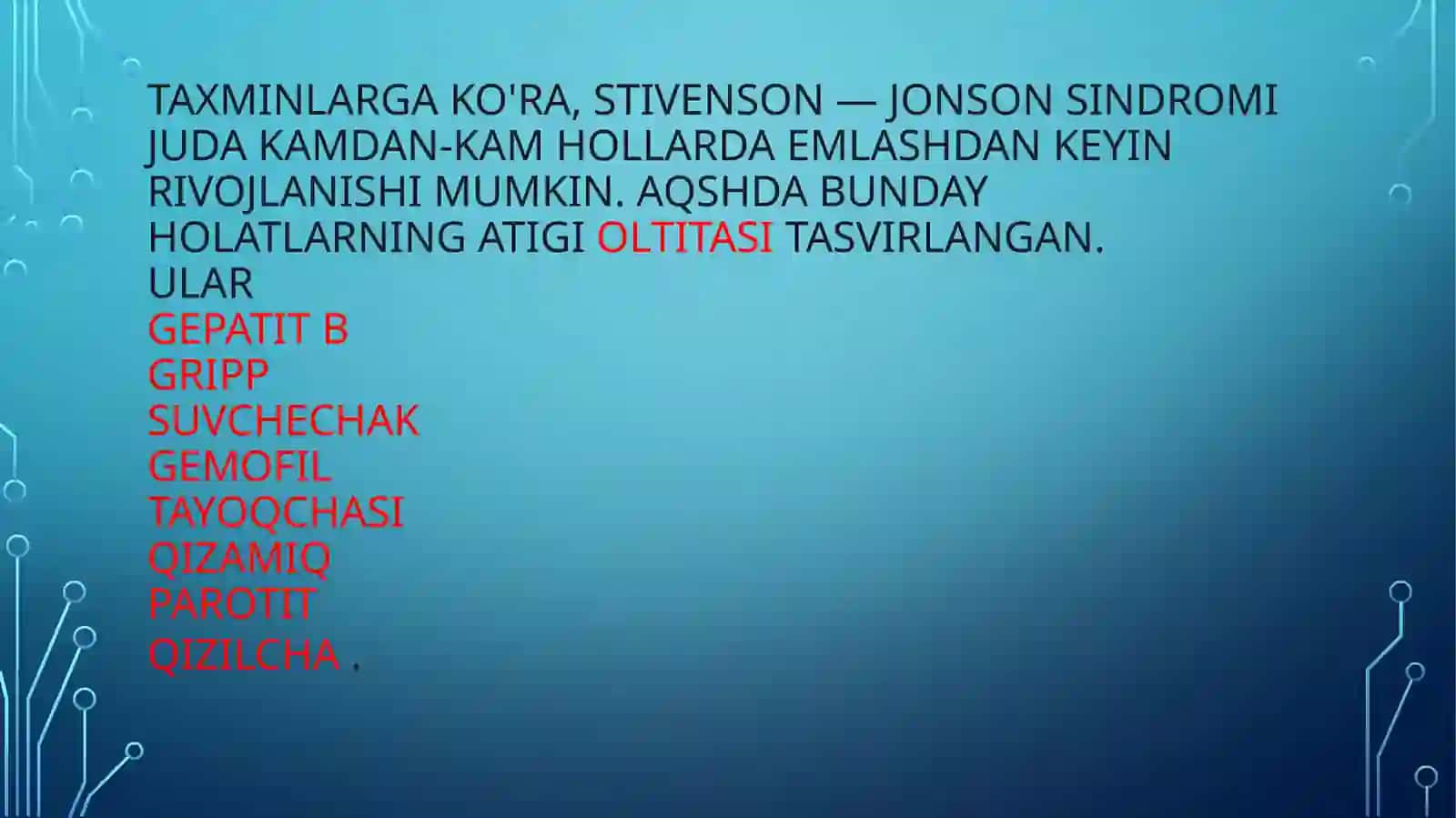 Layell va Stivens–Djonson sindromlari 4