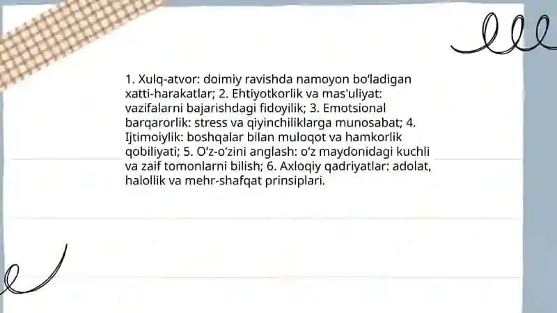 Xarakter haqida tushuncha 4