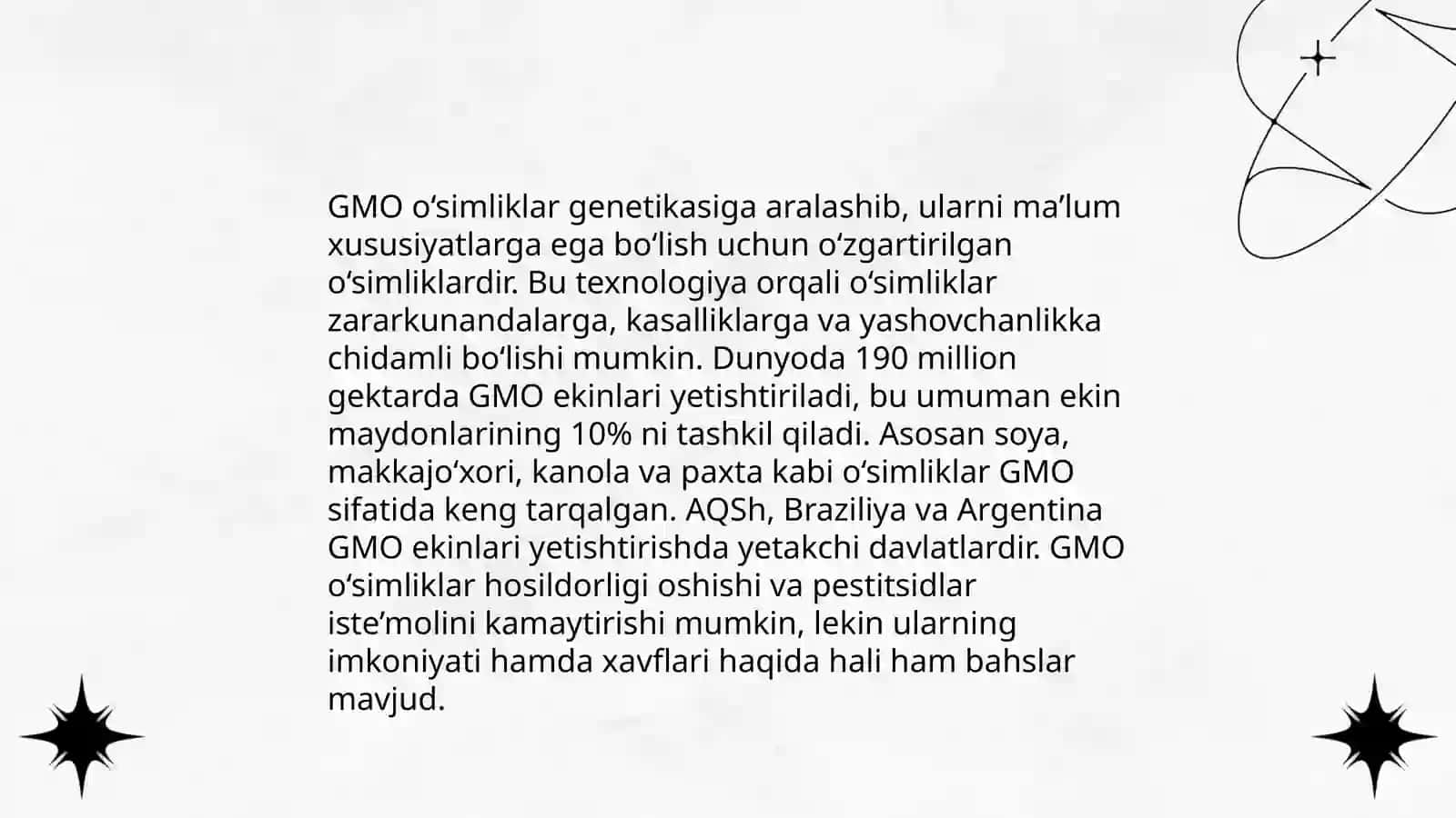 Biotexnologiya va GMO 4