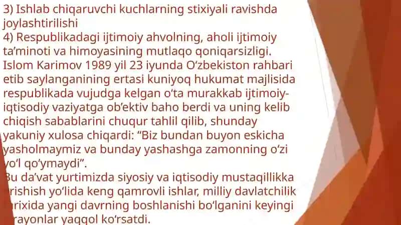 O‘zbekistonning o‘ziga xos istiqlol va taraqqiyot yo‘li 4