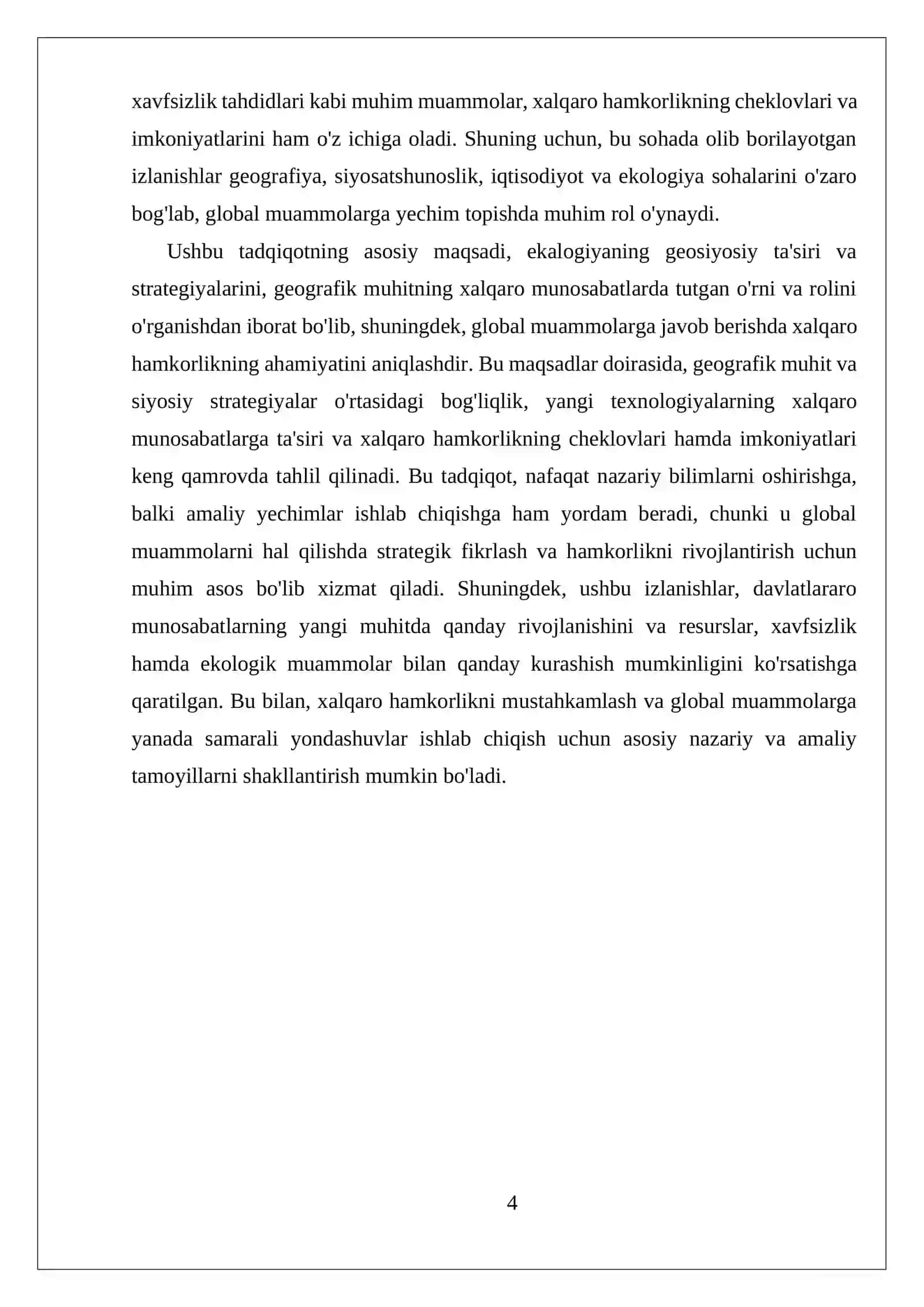 EKALOGIYA VA XALQARO MUNOSABATLAR 4