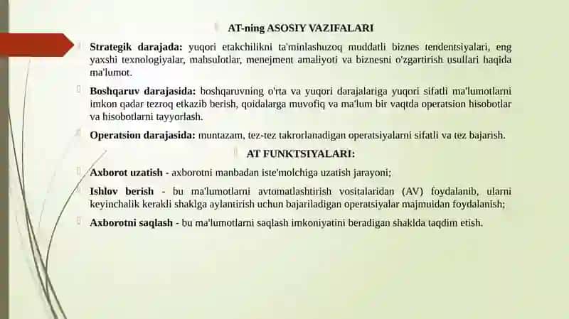 Loyiha boshqaruvi axborot tizimlari 4